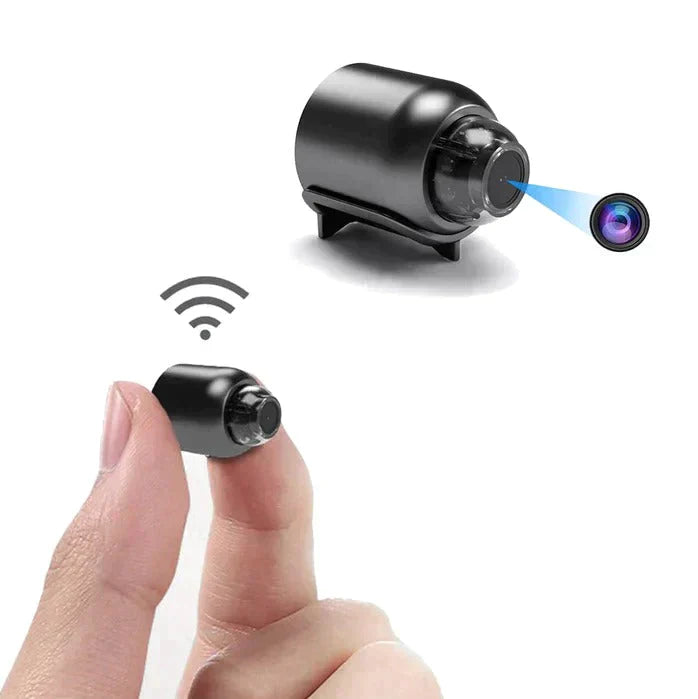 2-Pack Mini WiFi Security Cameras – 1080p HD, Night Vision, Baby & Pet Monitor