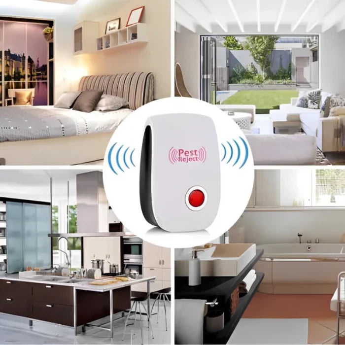 Ultrasonic Pest Repeller – Repels Mice, Spiders & Insects Naturally