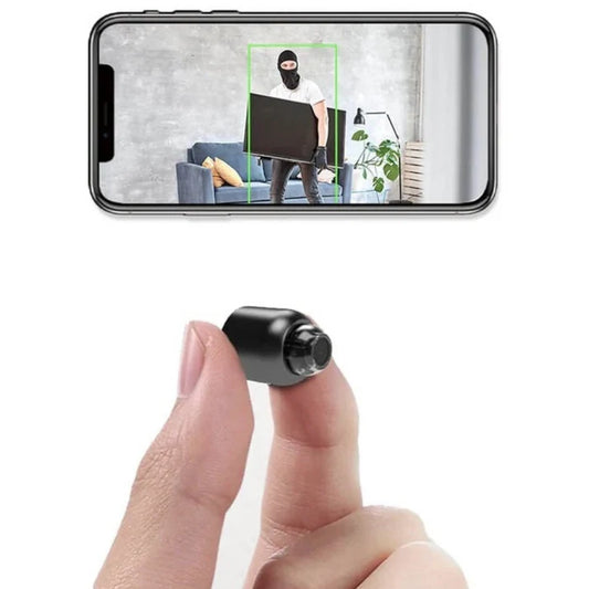 2-Pack Mini WiFi Security Cameras – 1080p HD, Night Vision, Baby & Pet Monitor