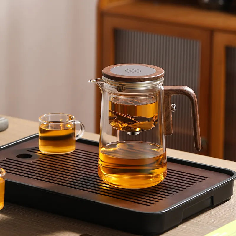 Elegant Glass Tea Brewer with Infuser